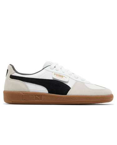 Puma Palermo Leather White Black Gum 396464-01