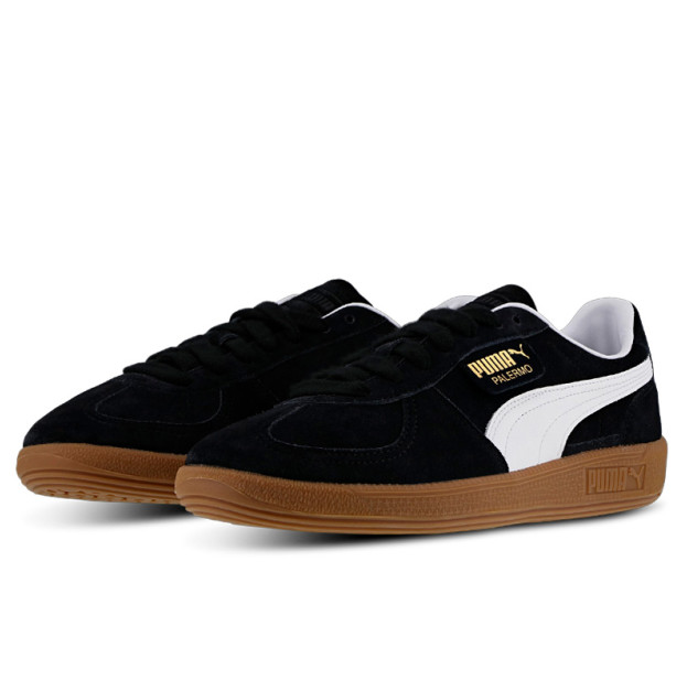 Puma Palermo Black White Gum 396463-10